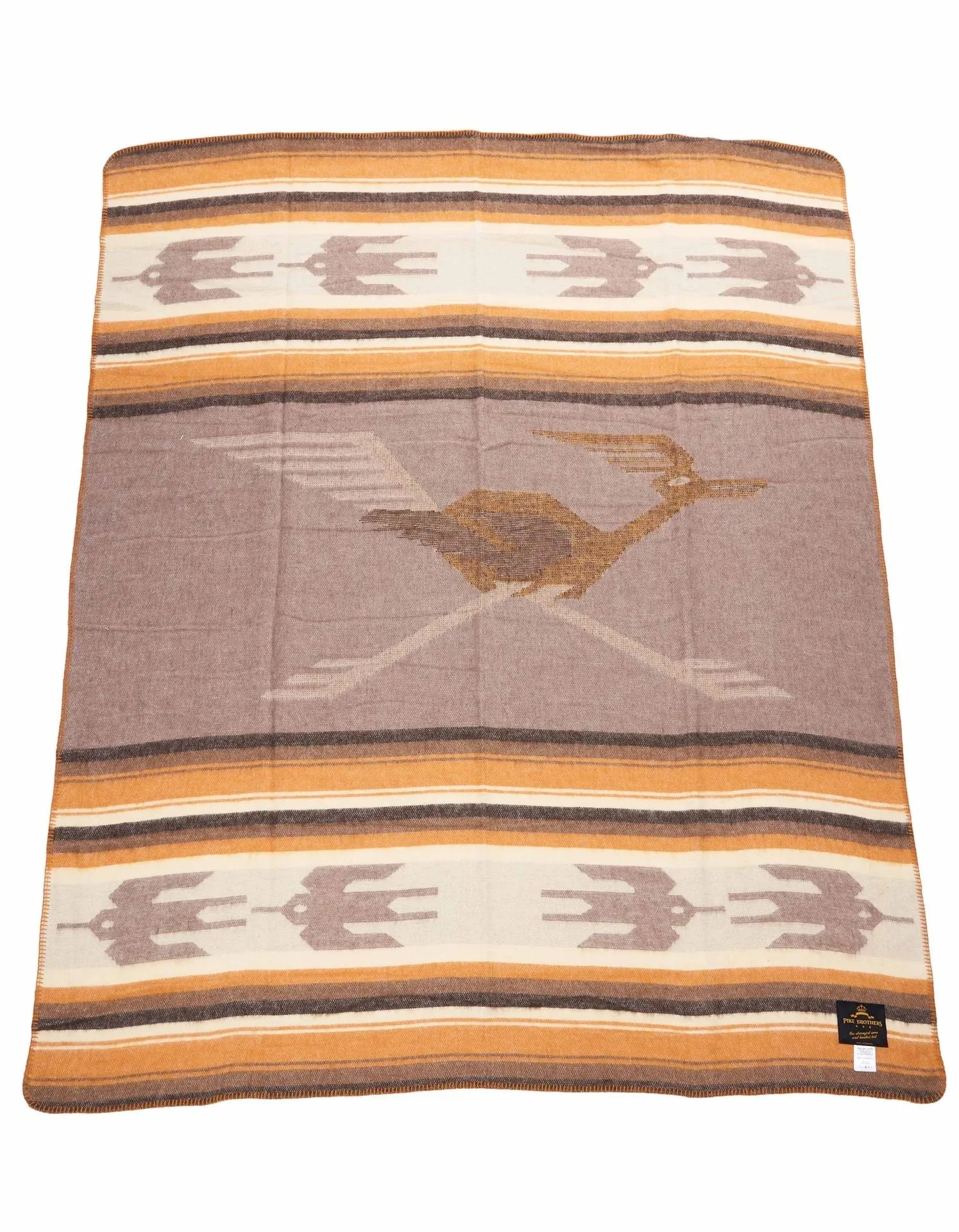 1969 Roadrunner blanket, Brown