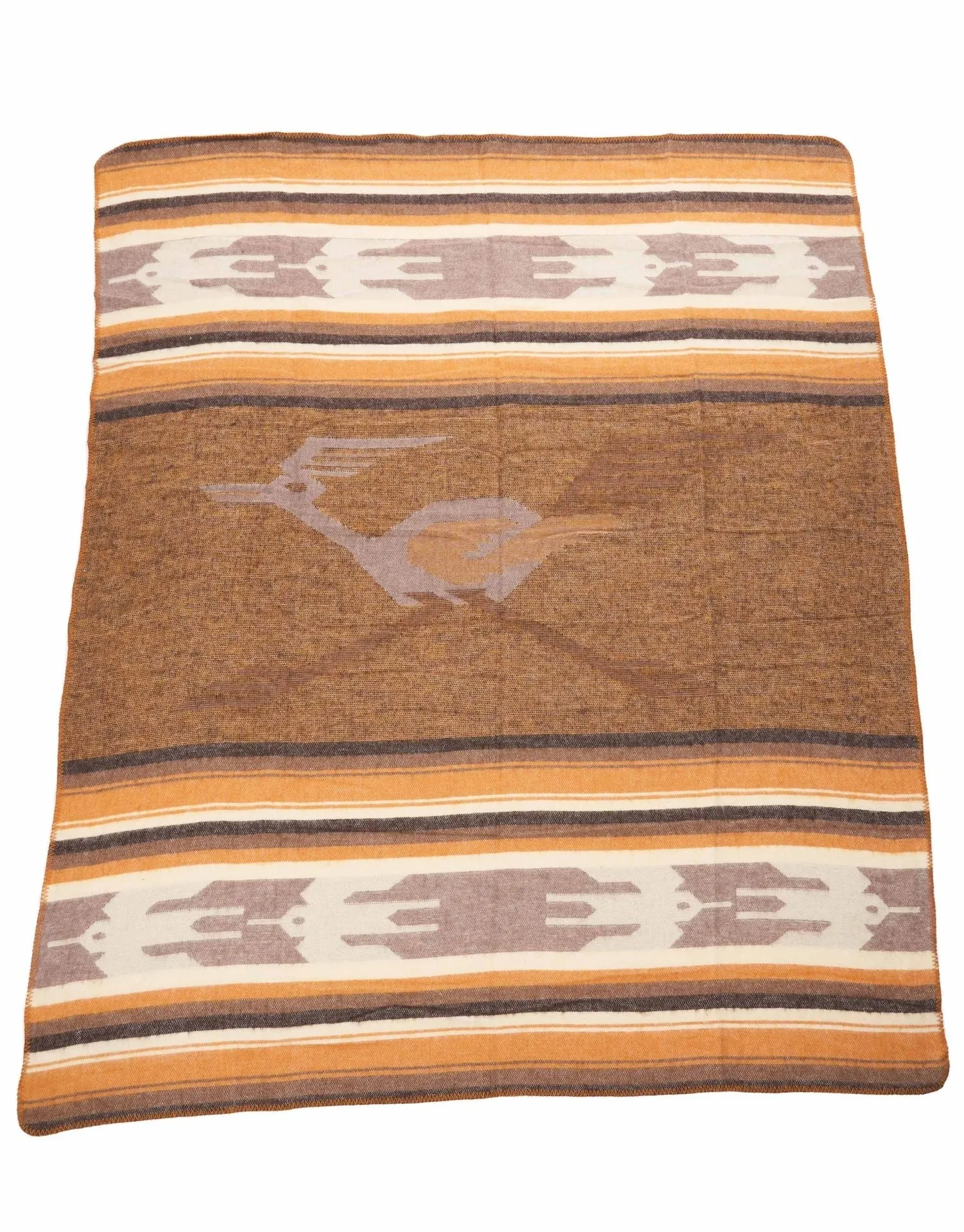 1969 Roadrunner blanket, Brown