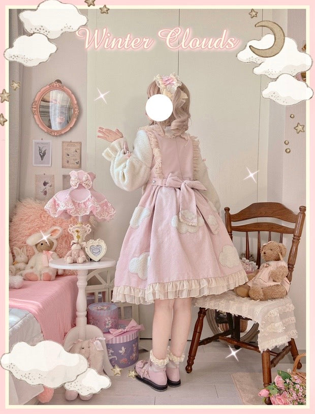 above the cloud winter cloud lolita dress 2021 winter