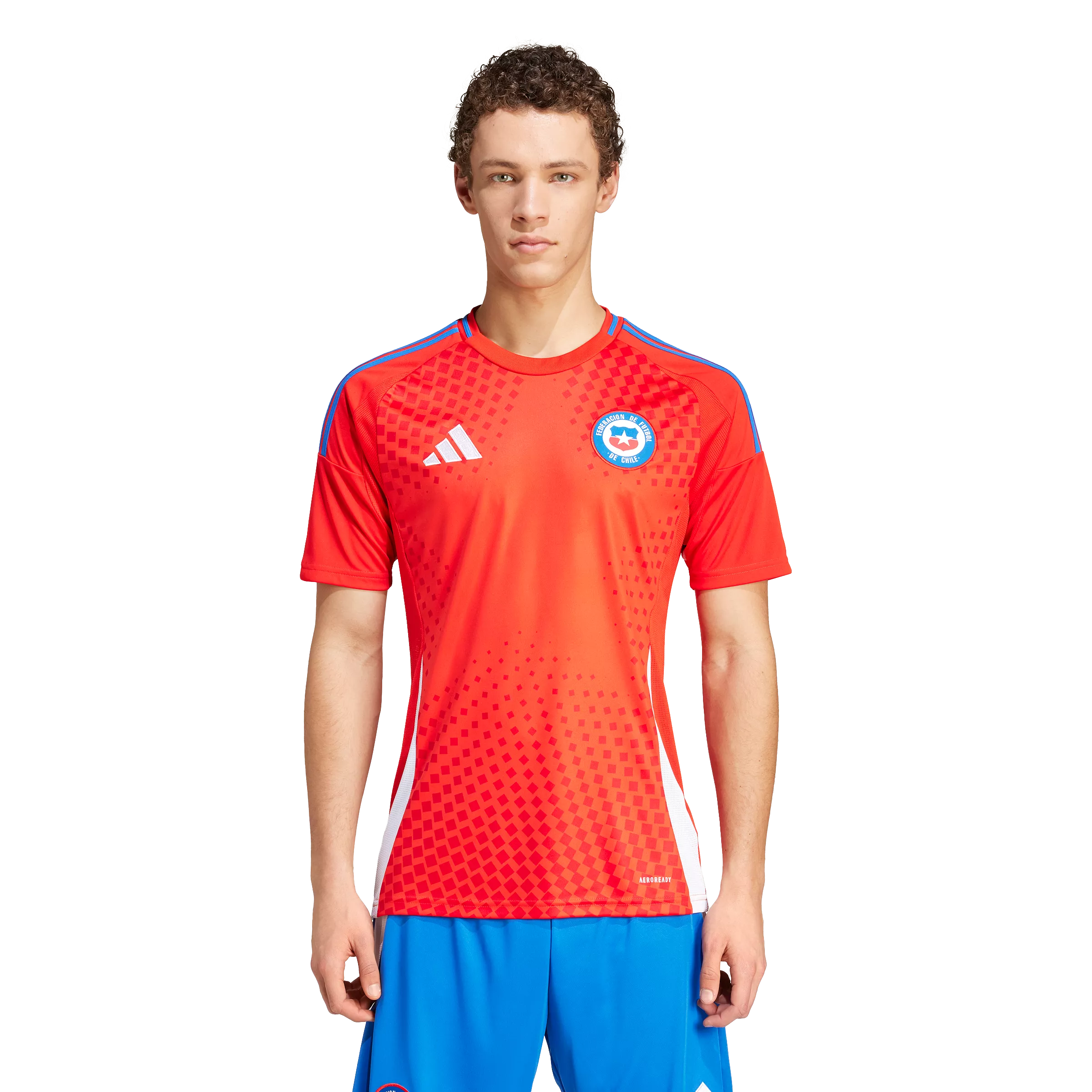 Adidas Chile 2024 Stadium Home Jersey