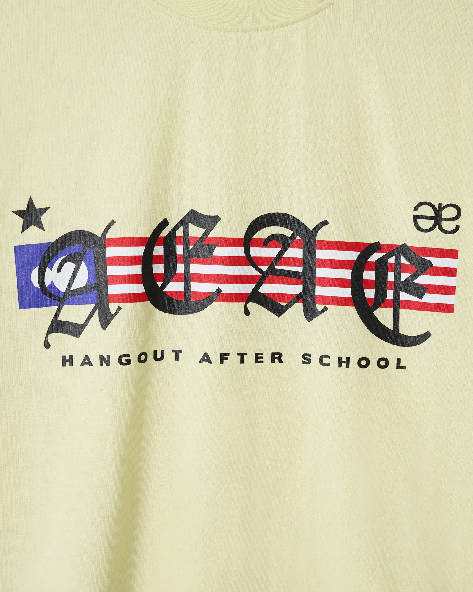 AEAE  |Unisex Street Style Short Sleeves Oversized Logo T-Shirts