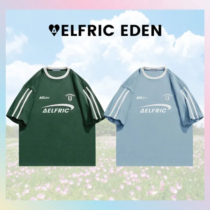 Aelfric Eden  |Unisex Street Style Cotton Oversized T-Shirts