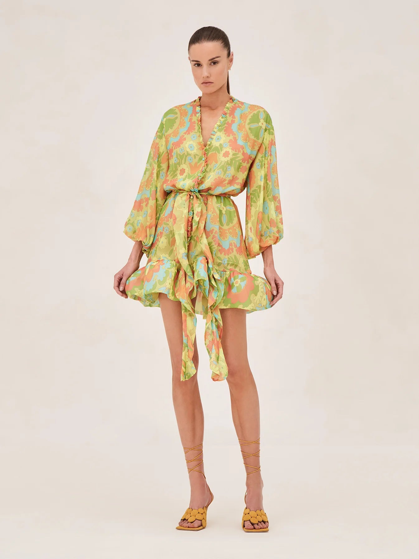 Alexis - Analia Dress - Camellia Lime