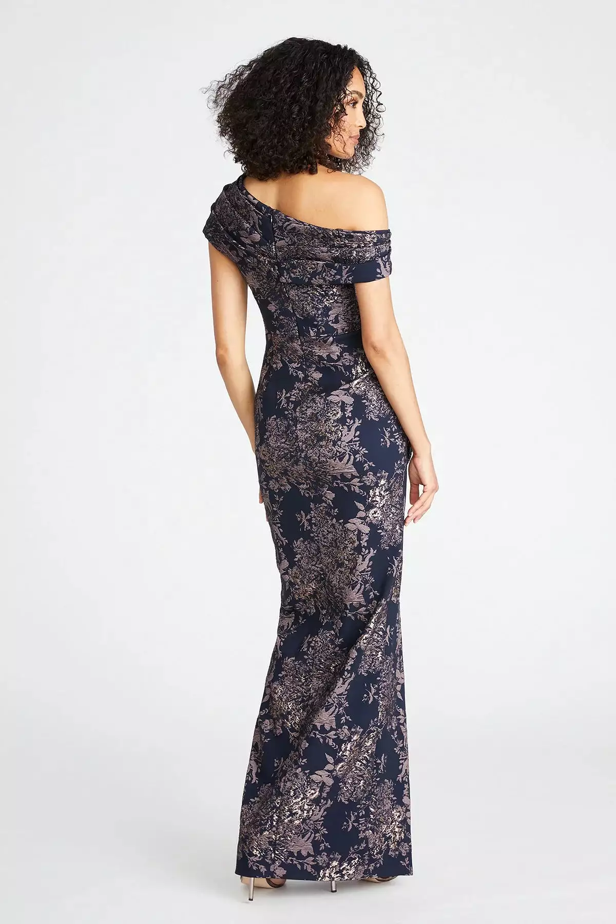 Amaris Jacquard Column Gown