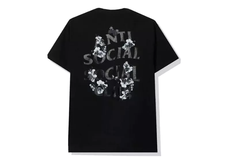 Anti Social Social Club Dramatic Kkoch Tee Men's Black