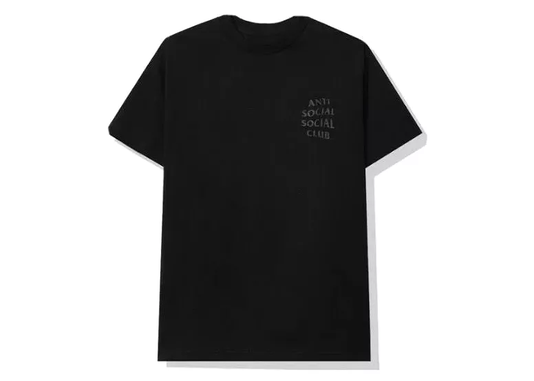 Anti Social Social Club Dramatic Kkoch Tee Men's Black