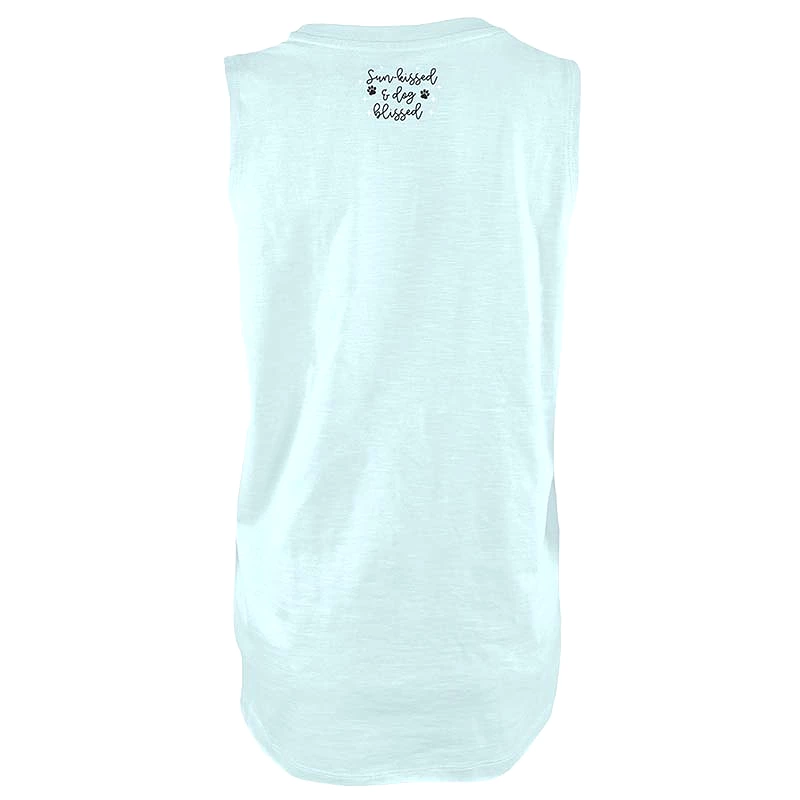 Beach Dog Umbrella Tank Top