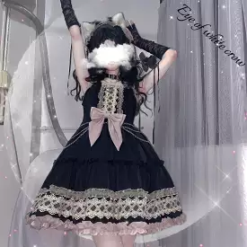 black berry lolita fashion dress