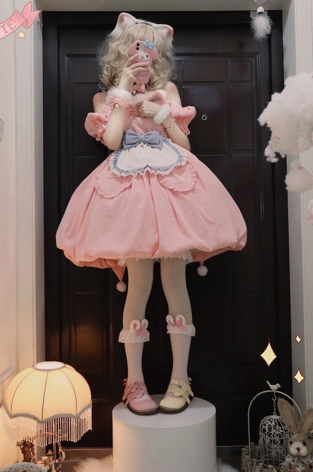 buy 1 dress get 1 dress free limited time only magic cat maid Lolita dress please read product info page