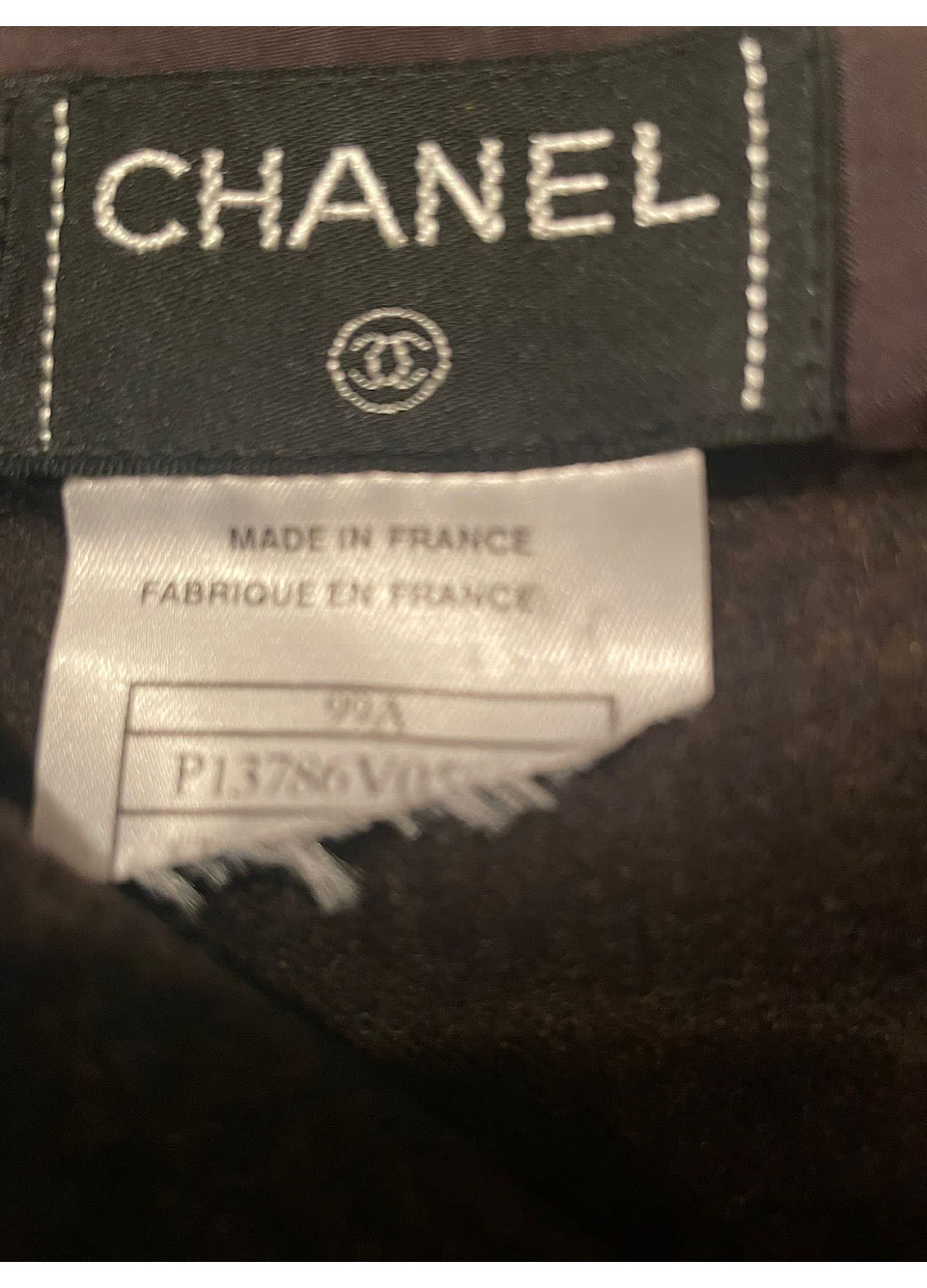 Chanel Vintage 99A 1999 Fall Brown Wool Pleated Skirt US 14