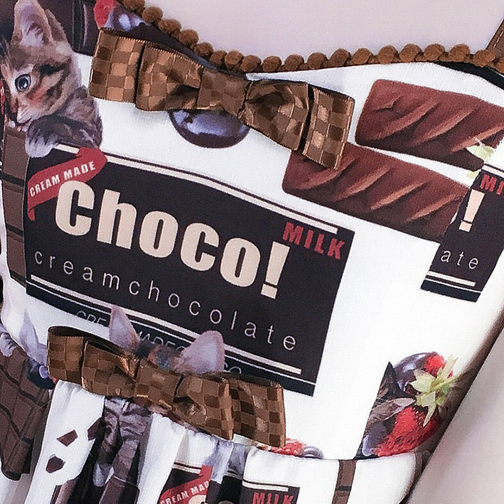 choco Chocolate cat jsk Lolita dress