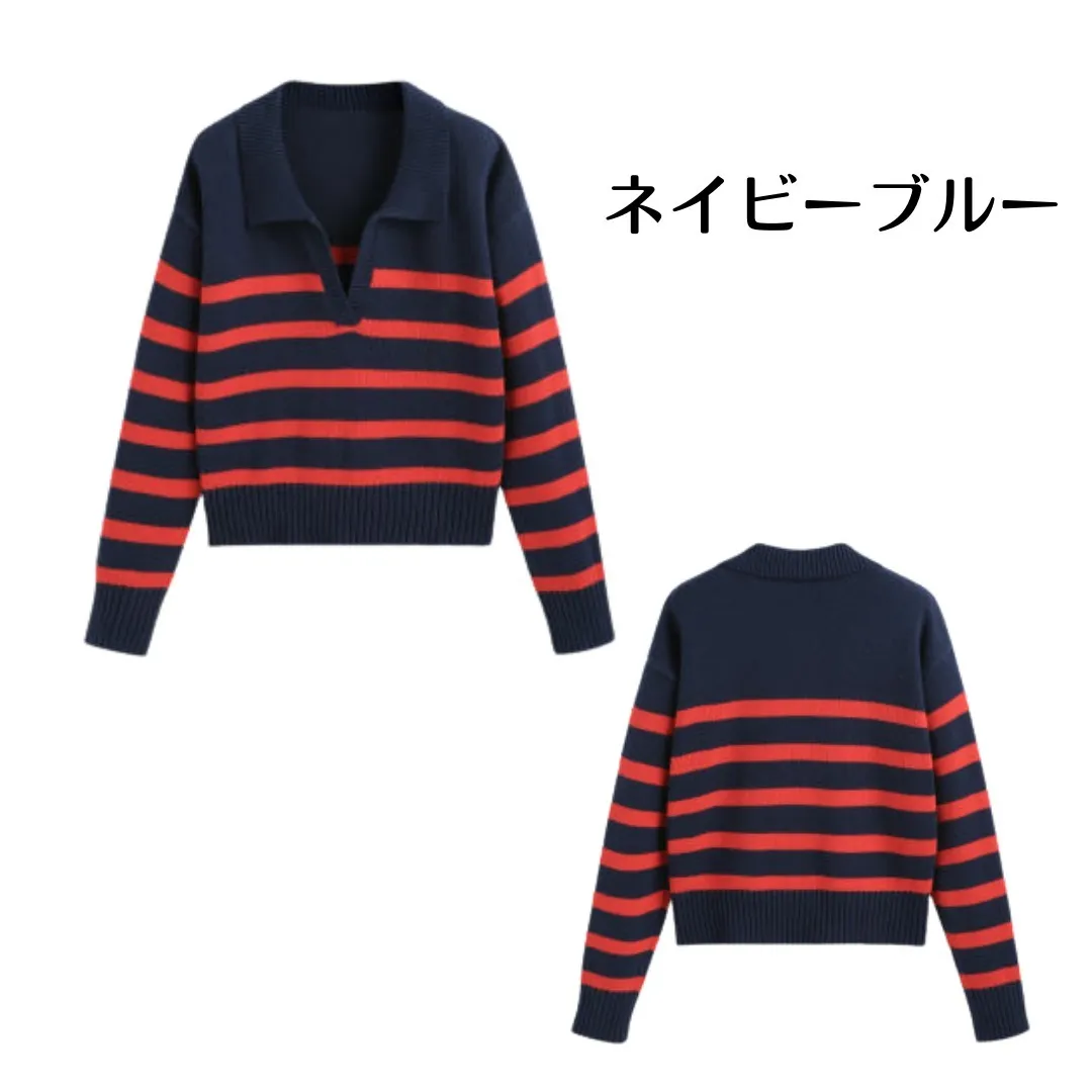 Cider  |Stripes Casual Style Long Sleeves Cotton Oversized