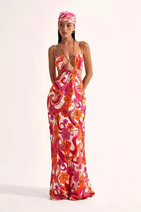 Cin Cin - Storm Cut Out Maxi Dress - Ultraviolet