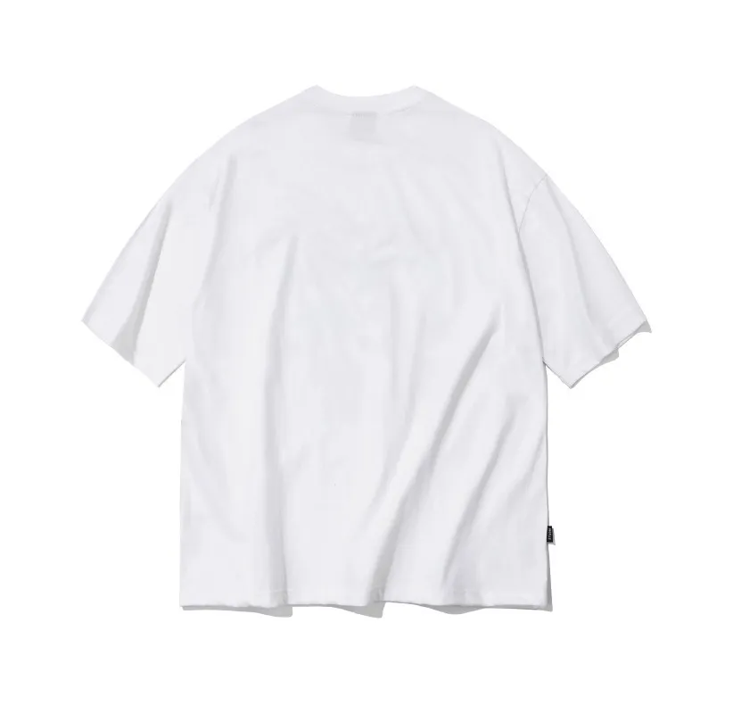 COMPAGNO  |Unisex U-Neck Cotton Oversized T-Shirts