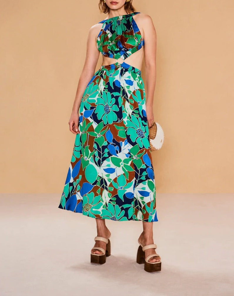 Cult Gaia - Theia Dress - Botanic Aqua