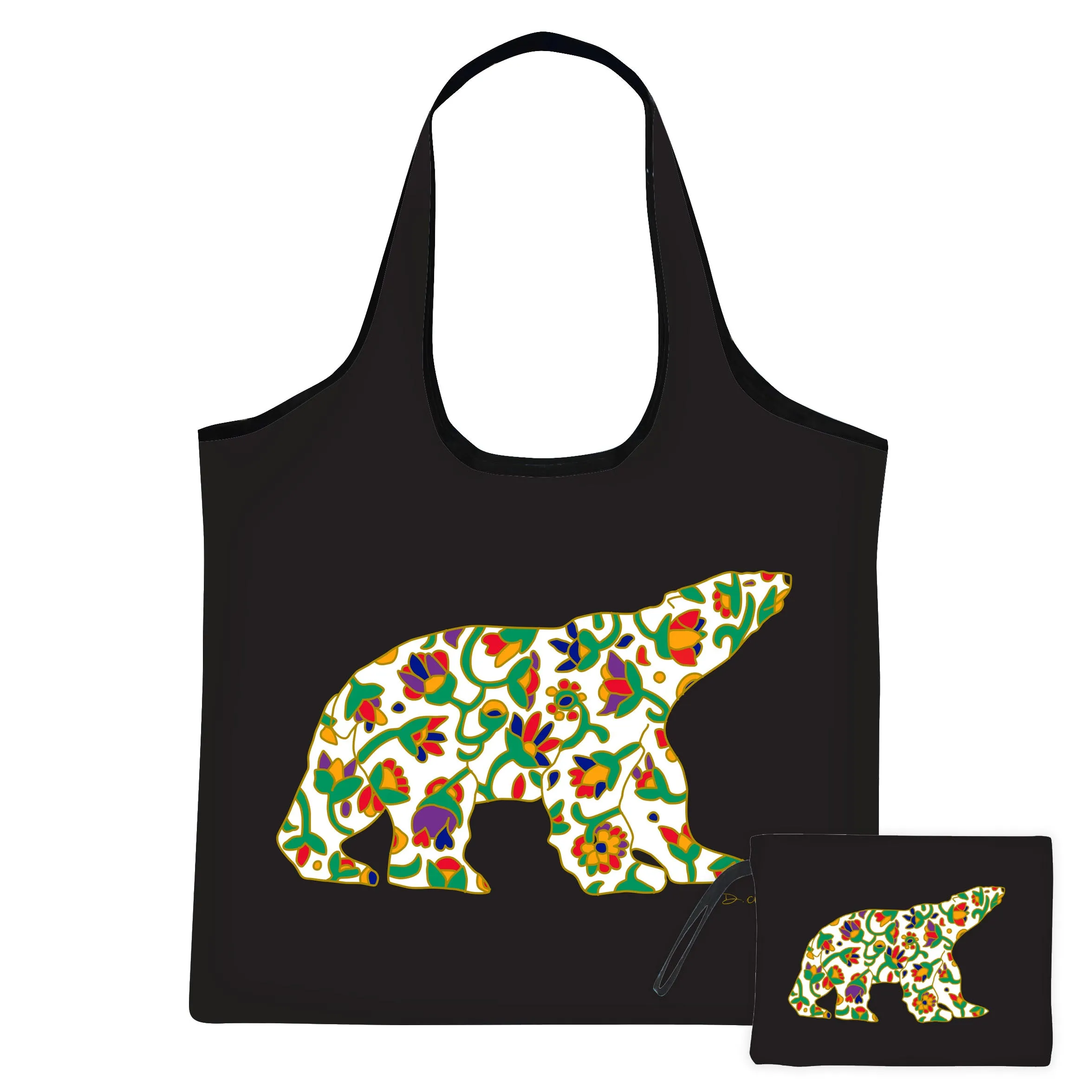 Dawn Oman Spring Bear Eco-Reusable Bag