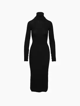 Fine Rib Wool Dress