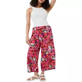 French Connection Womens Isadora Delphine Printed Wide Leg Culottes