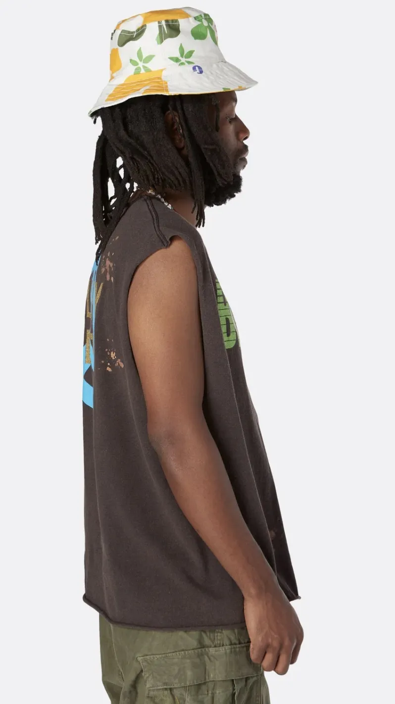 GALLERY DEPT.  |Unisex Street Style Cotton Handmade Oversized Logo Tanks