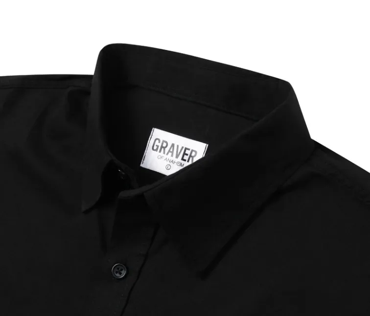 GRAVER  |[GRAVER]★CLOUD SMILE EMBROIDERY OVERFIT SHORT SLEEVE SHIRT