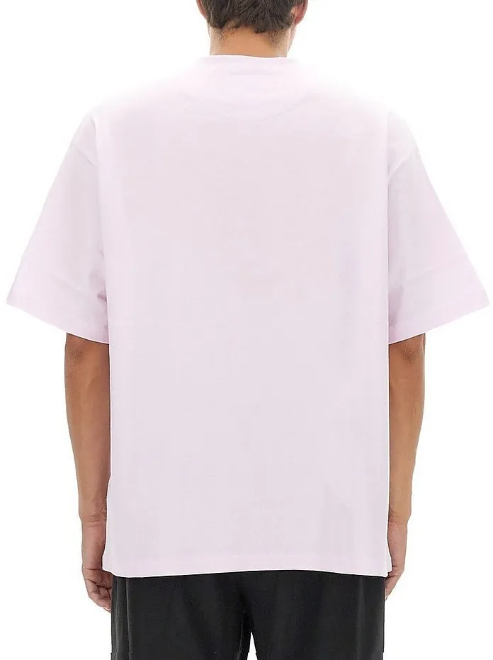 Jil Sander  |Crew Neck Cotton Short Sleeves Oversized Designers