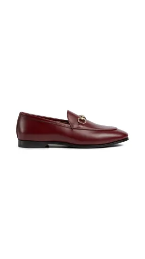 Jordaan Leather Loafers - Red Ancora