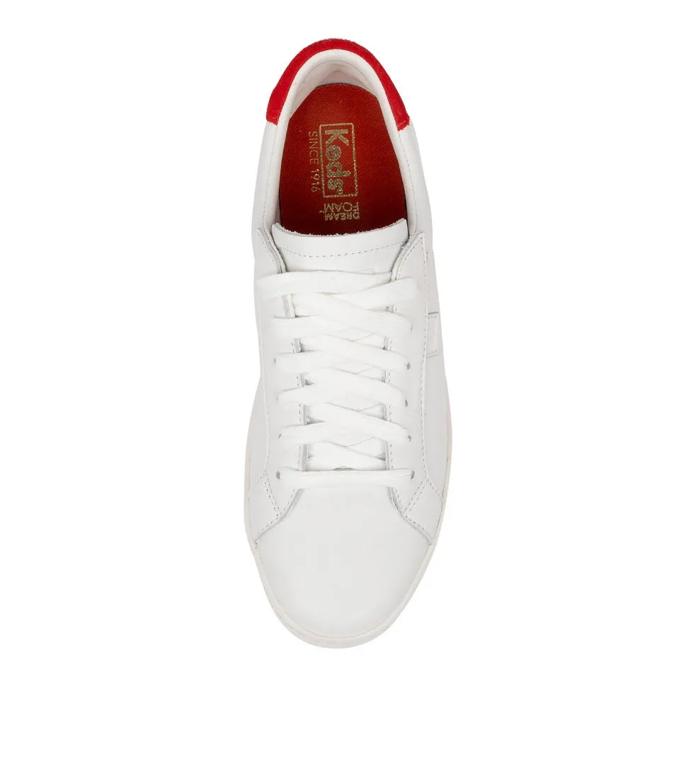 KEDS Ace White-aurora Red