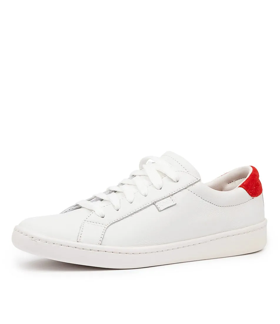 KEDS Ace White-aurora Red