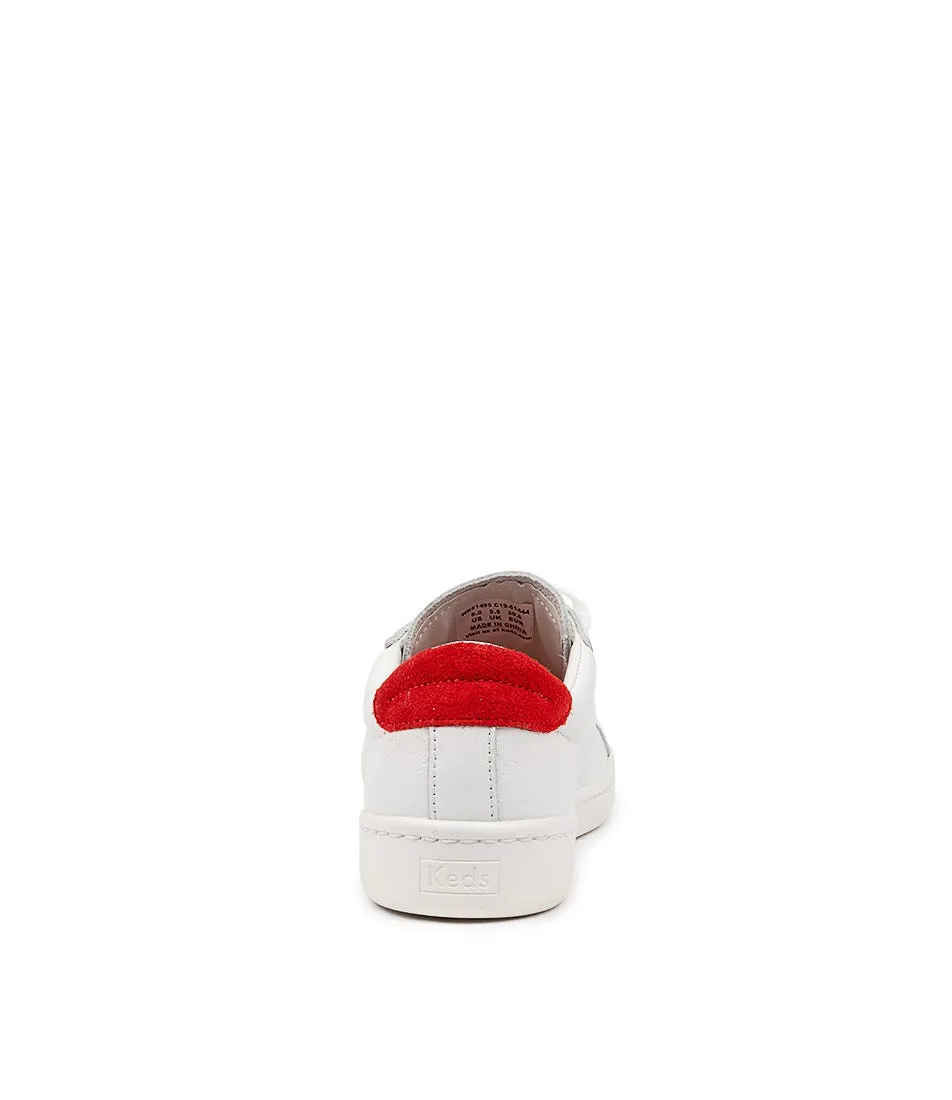 KEDS Ace White-aurora Red