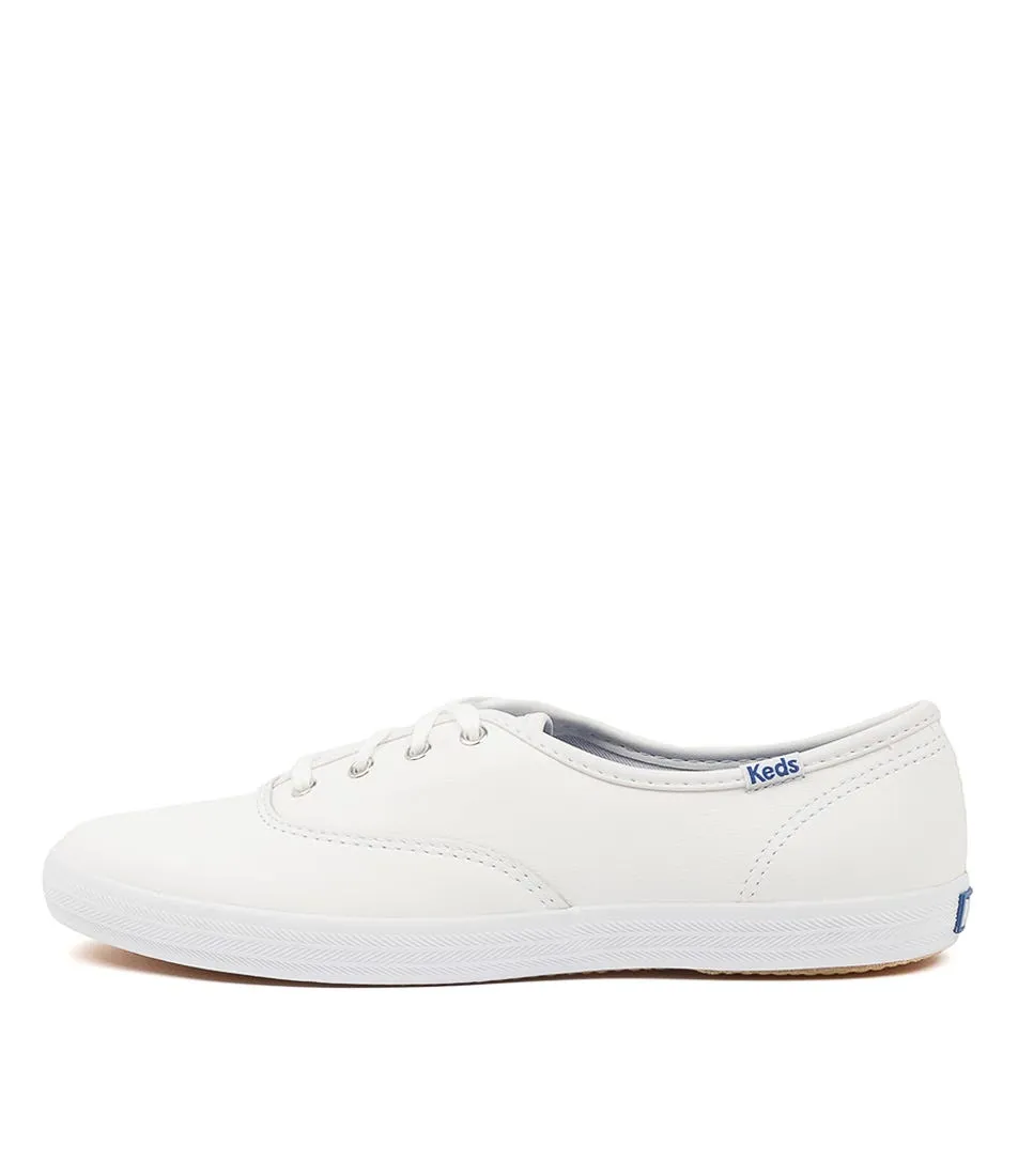 KEDS Champion Leather White Leather