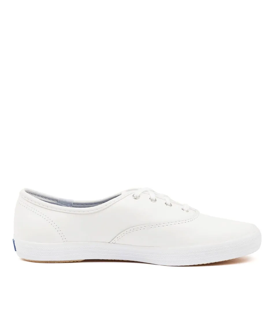 KEDS Champion Leather White Leather