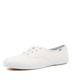 KEDS Champion Leather White Leather