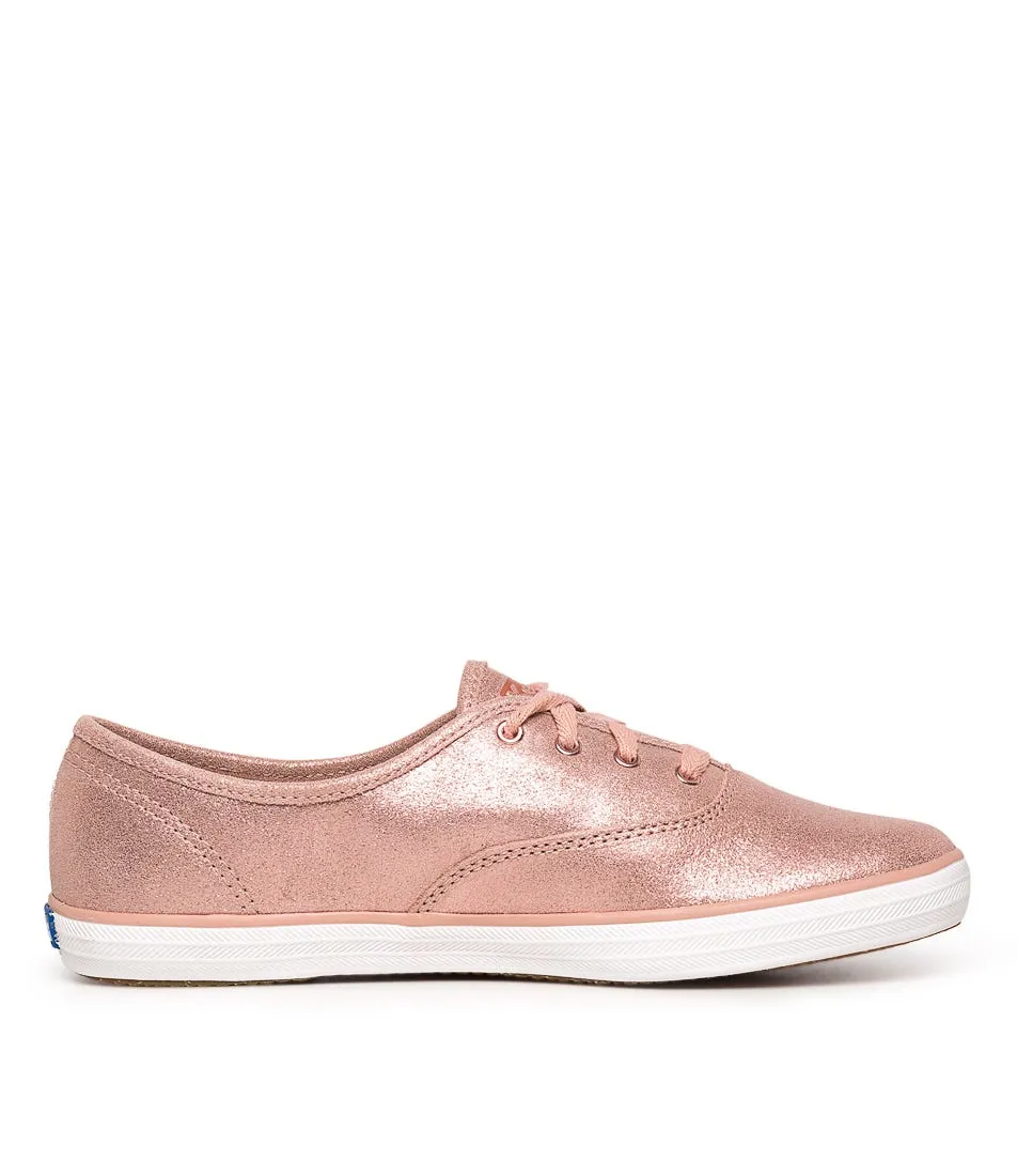 KEDS Champion Rose Suede Glitter