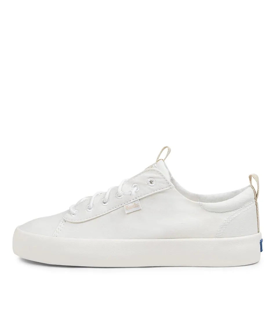 KEDS Kickback Organic White