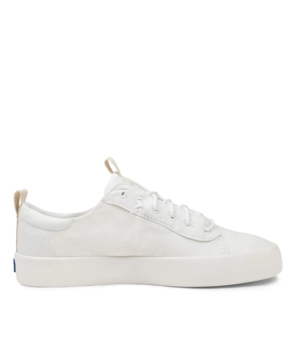 KEDS Kickback Organic White