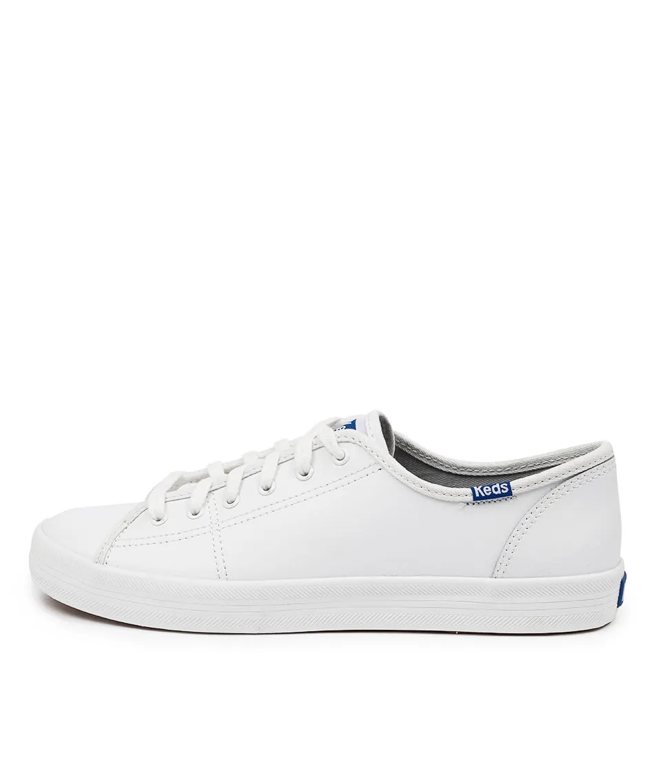 KEDS Kickstart White Leather