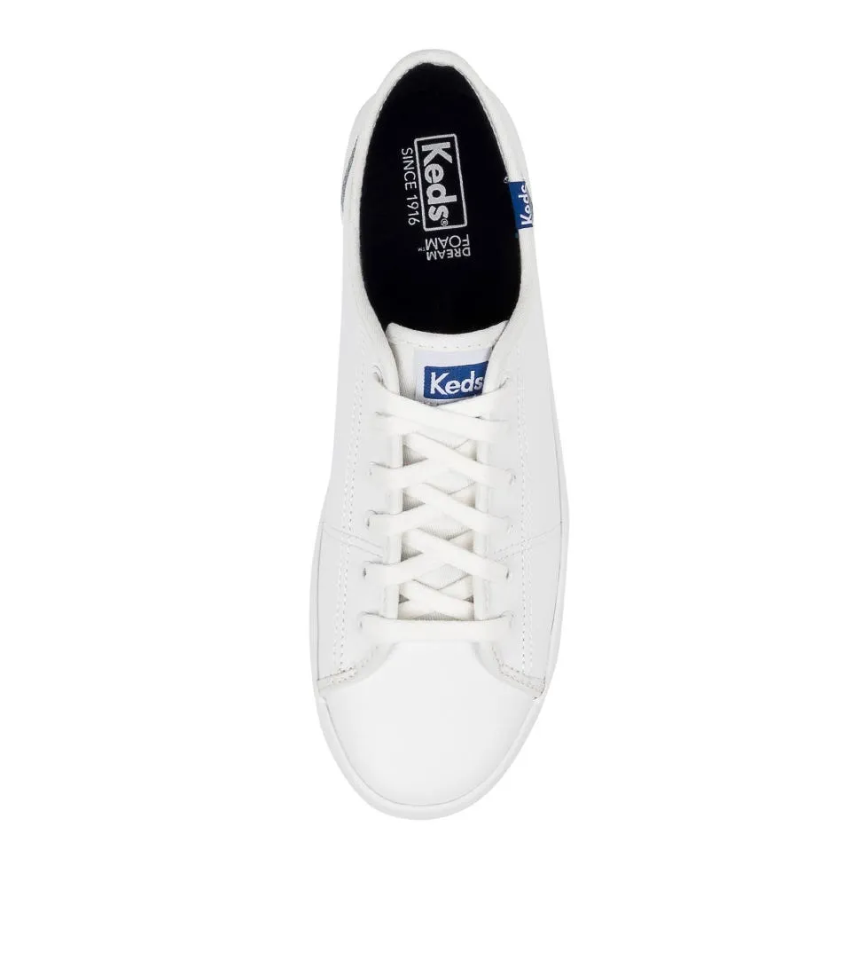 KEDS Kickstart White Leather