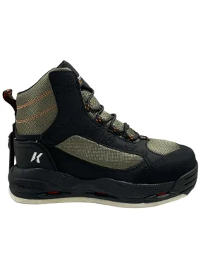 Korkers Men's Greenback Boot - Felt and Kling-On Soles