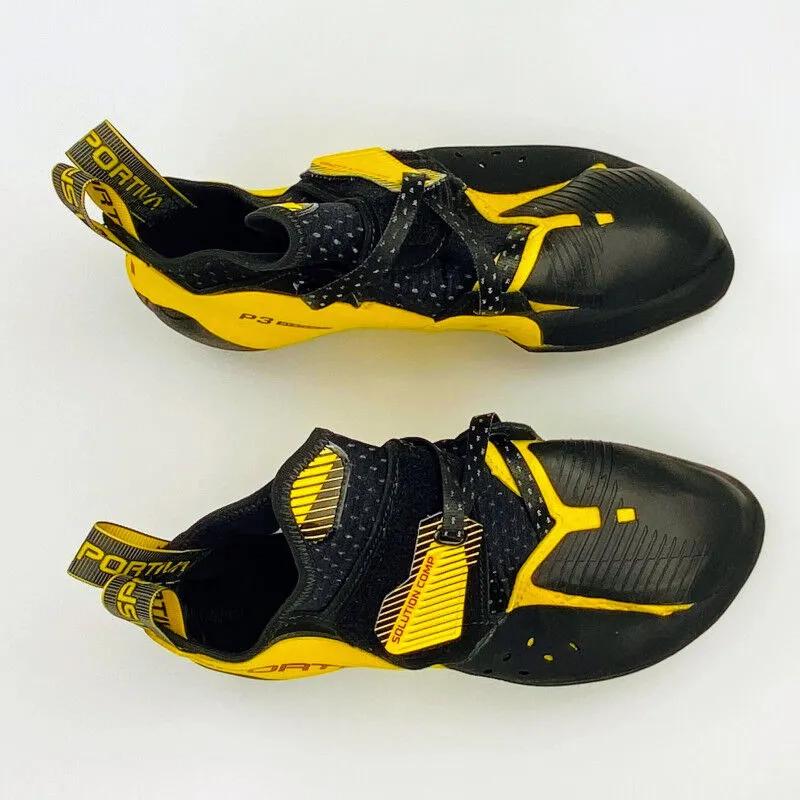 La Sportiva  Solution Comp - Scarpette da arrampicata di seconda mano - Uomo - Giallo - 44.5