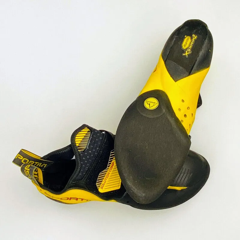 La Sportiva  Solution Comp - Scarpette da arrampicata di seconda mano - Uomo - Giallo - 44.5