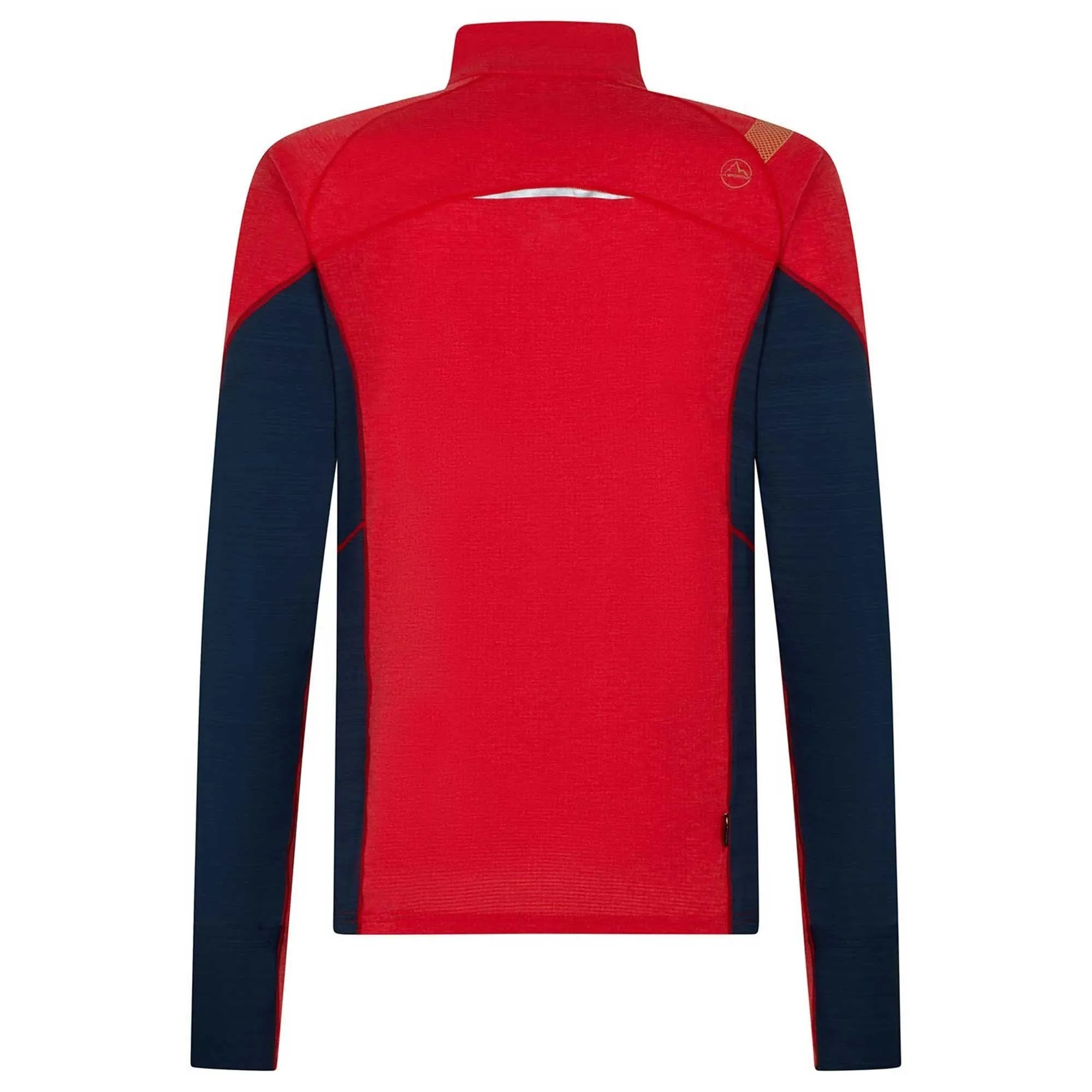 La Sportiva  Swift Long Sleeve Mens Mid Layer Tango Red/Night Blue