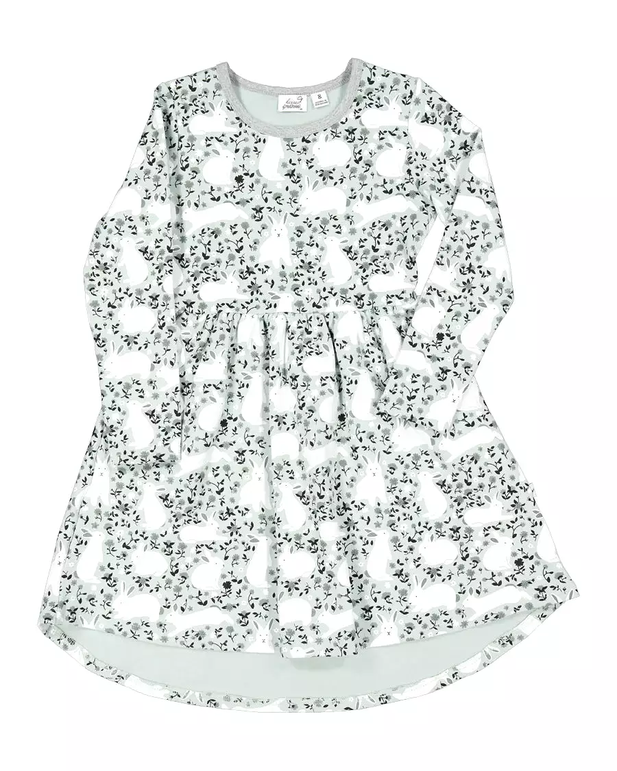 *Last Size* Kissed by Radicool - Bunny Meadow Dress - Size 5yr