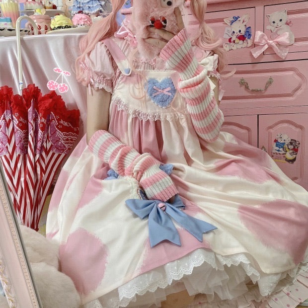 Little milk cake cute kawaii dress jsk/strap dress