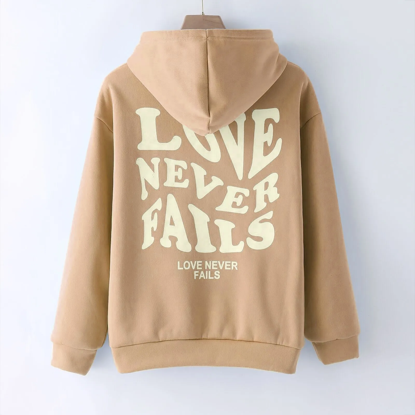 Love Never Fails Aesthetic Hoodie