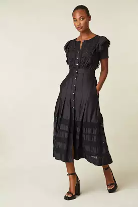 Loveshackfancy - Kesari Maxi Dress - Black