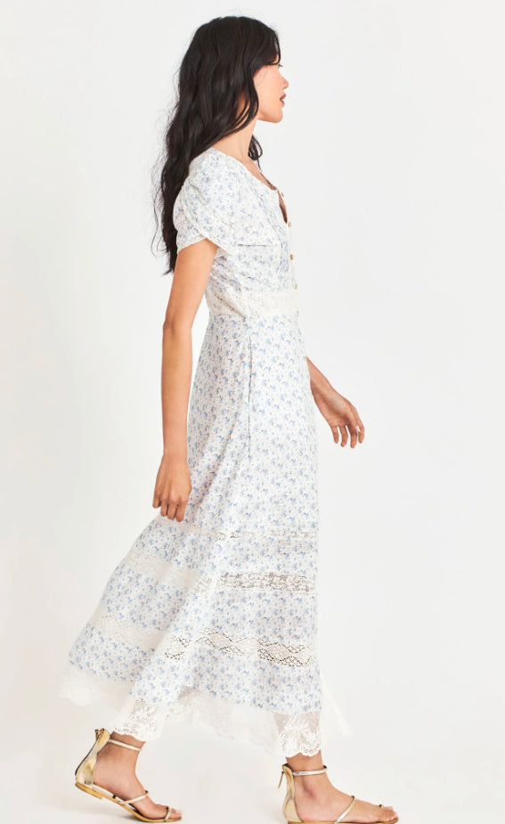 Loveshackfancy - Tamsin Maxi Dress - Calm Waters