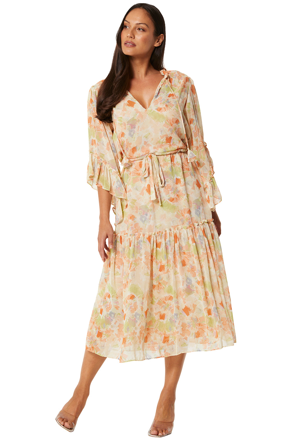 Misa - Marcele Dress - Pastel Splash