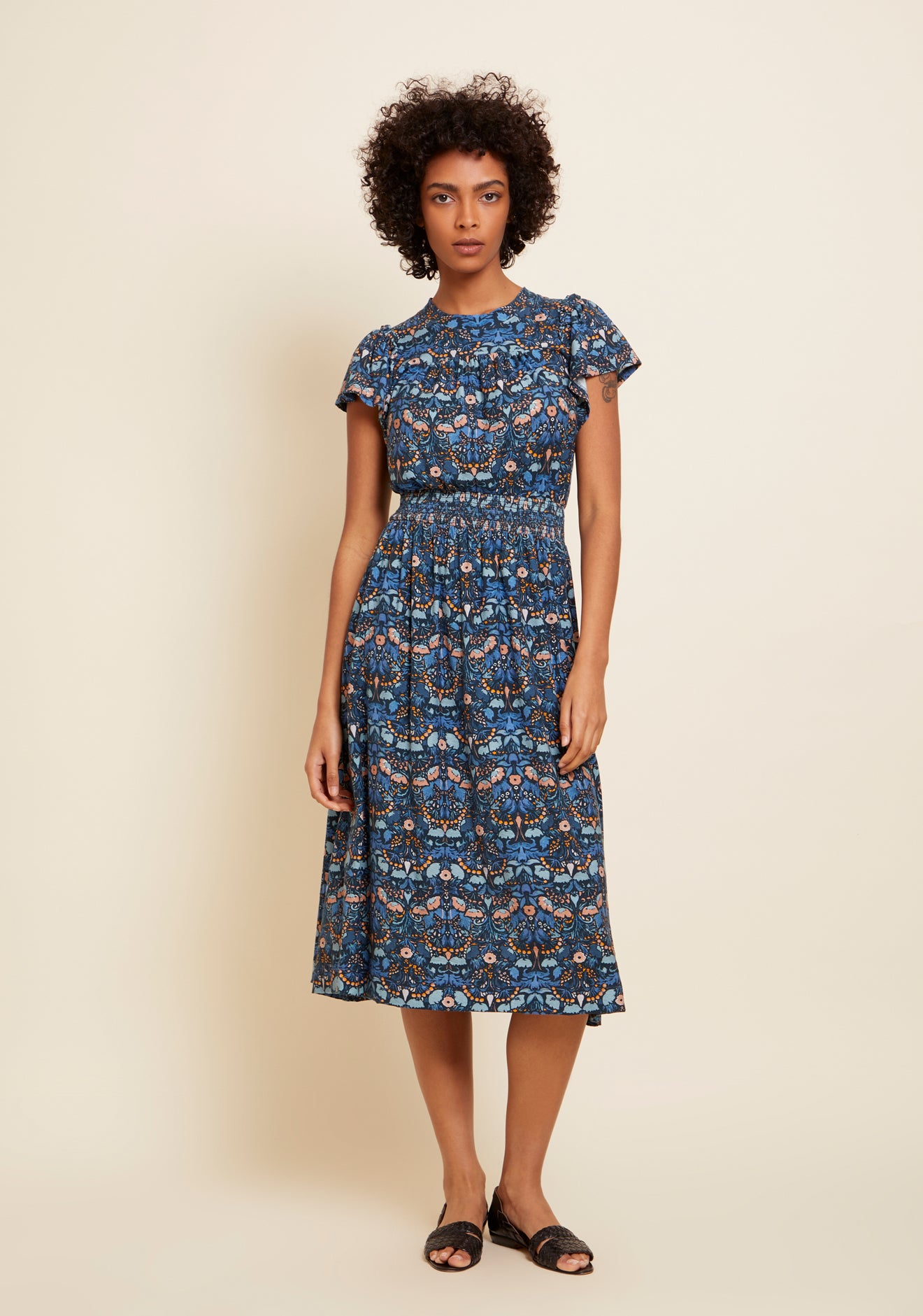 Nation LTD - Delia Dress - Night Bloom