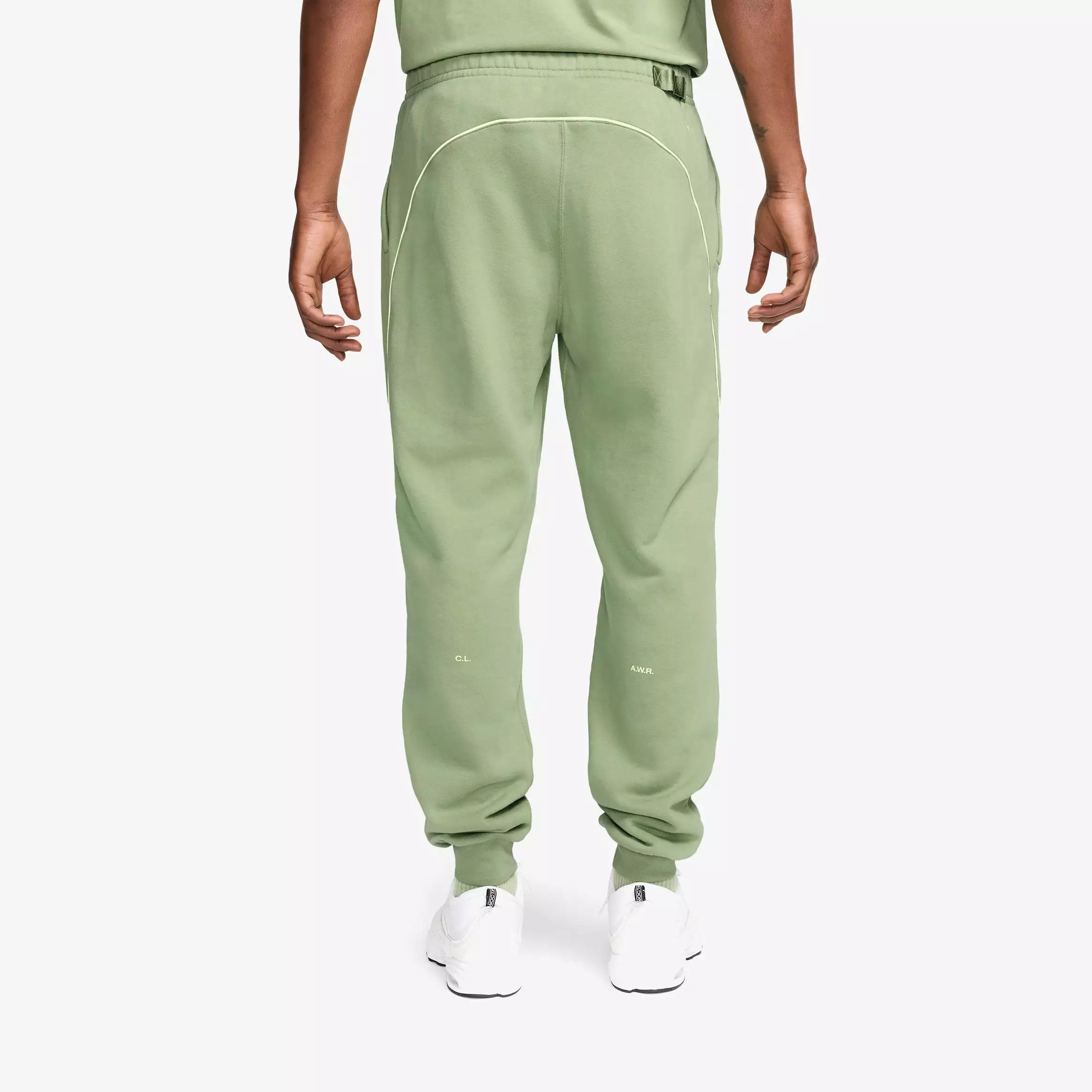 NOCTA Joggers Mens Pants (Oil Green/Light Liquid Lime)