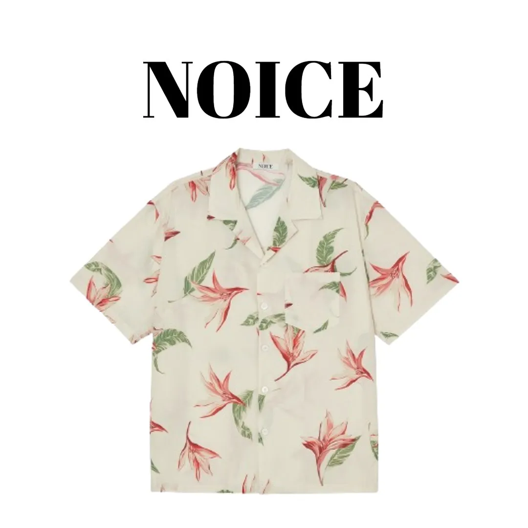 NOICE  |Flower Patterns Tropical Patterns Unisex Street Style